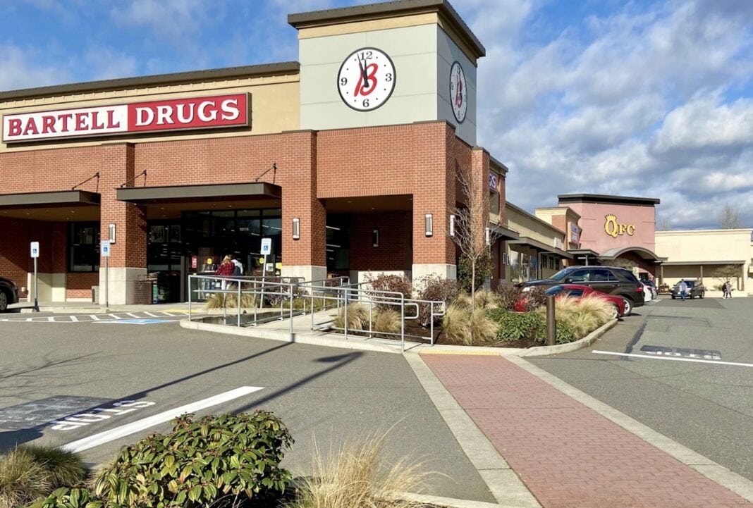 QFC Bellevue and Bartell Drugs
